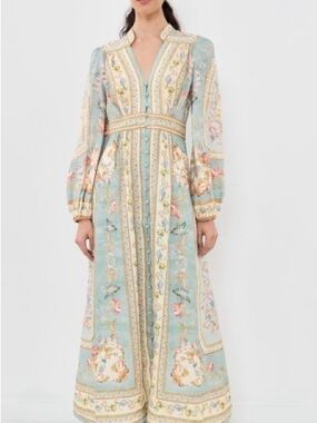 august plunge midi dress zimmermann Zimmermann - August Plunge Midi Dress